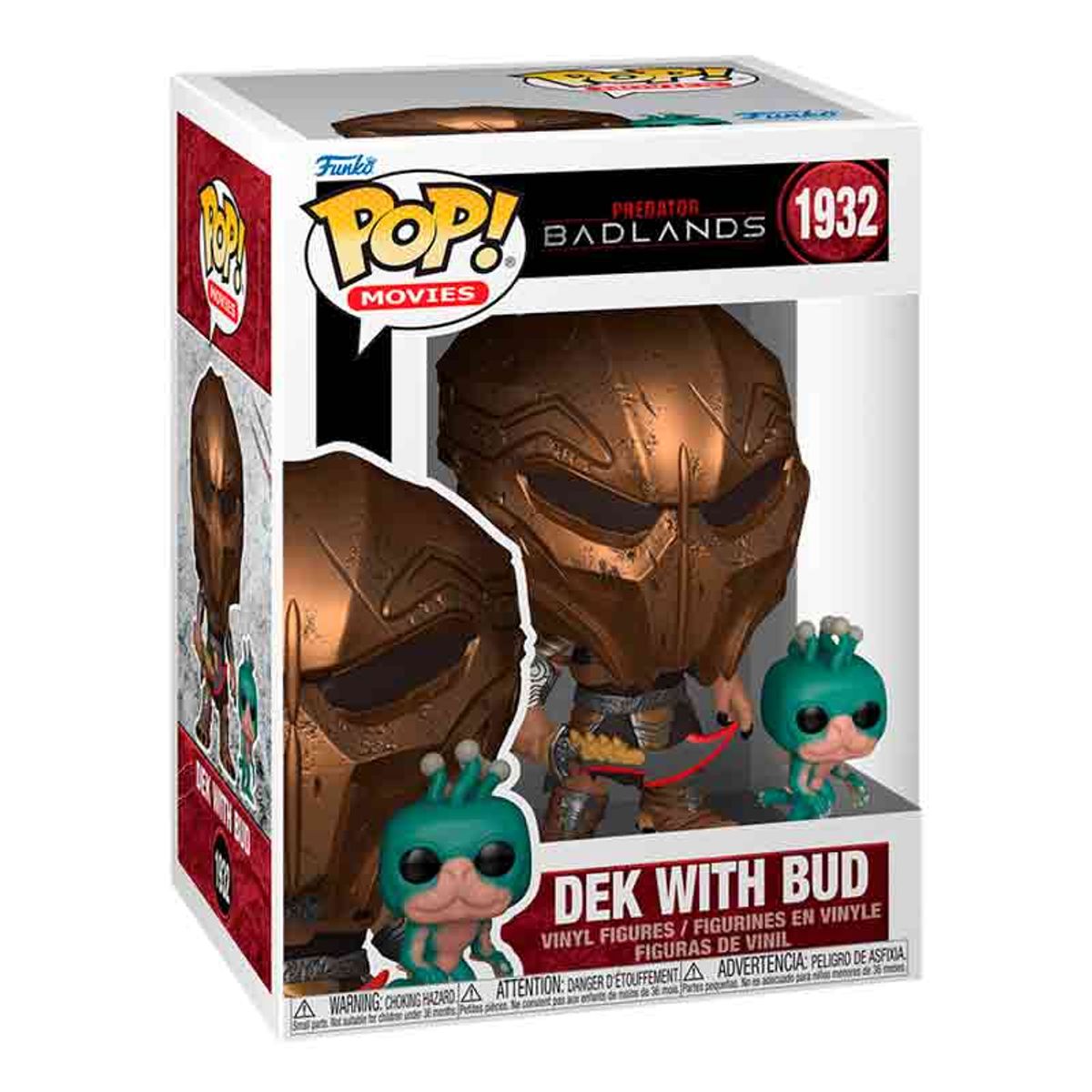 FUNKO - Funko Pop Movies Predator Badlands - Dek with Bud 1932