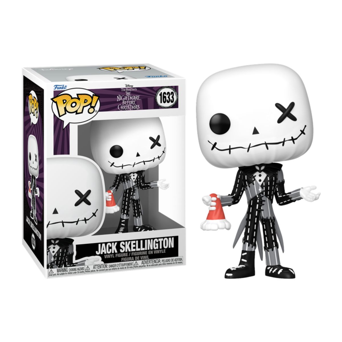 FUNKO - Funko Pop Disney The Nightmare Before Christmas - Patchwork Jack Skellington 1633
