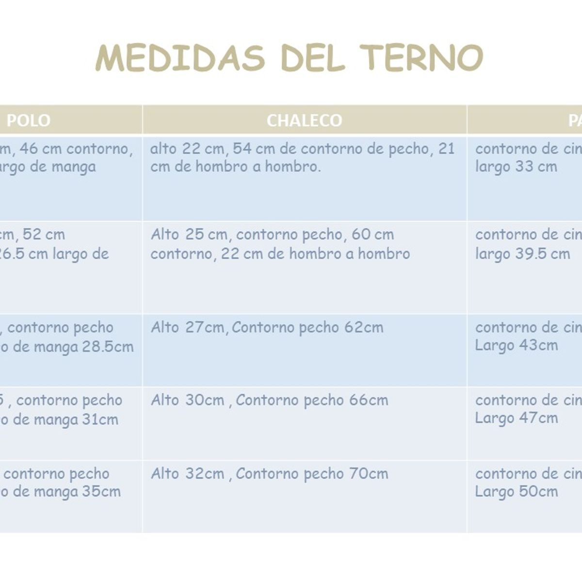 BANNITAS - Terno de niño DANIEL marfil