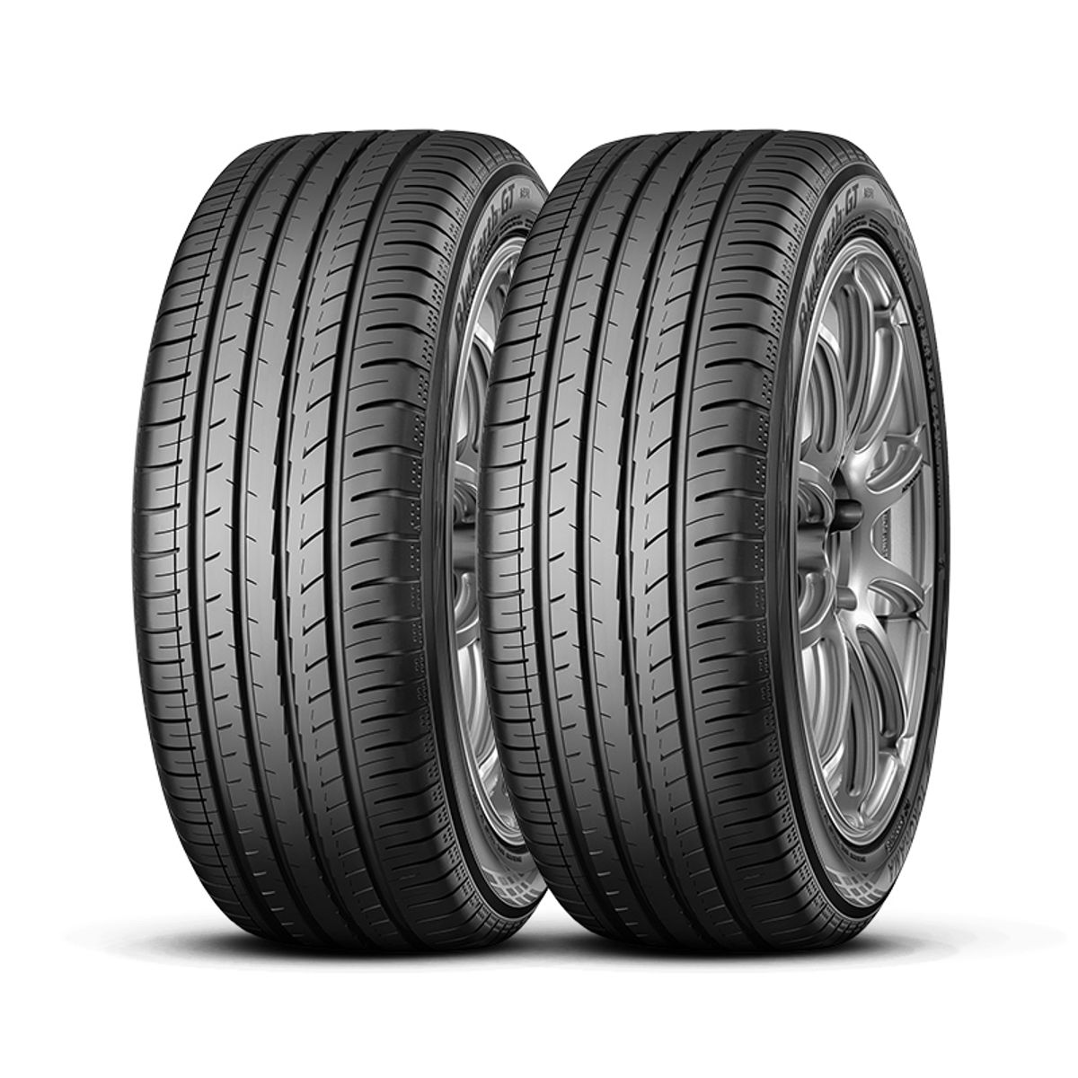 YOKOHAMA - Set X2 LLANTA 23540R19 96W YOKOHAMA BluEarth GT AE51 TL XL Extra Load Made in JAPAN