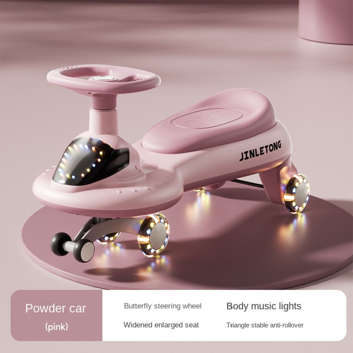 GENERICO - Twiscar Correpasillos Carrito Scooter con Luces Musical