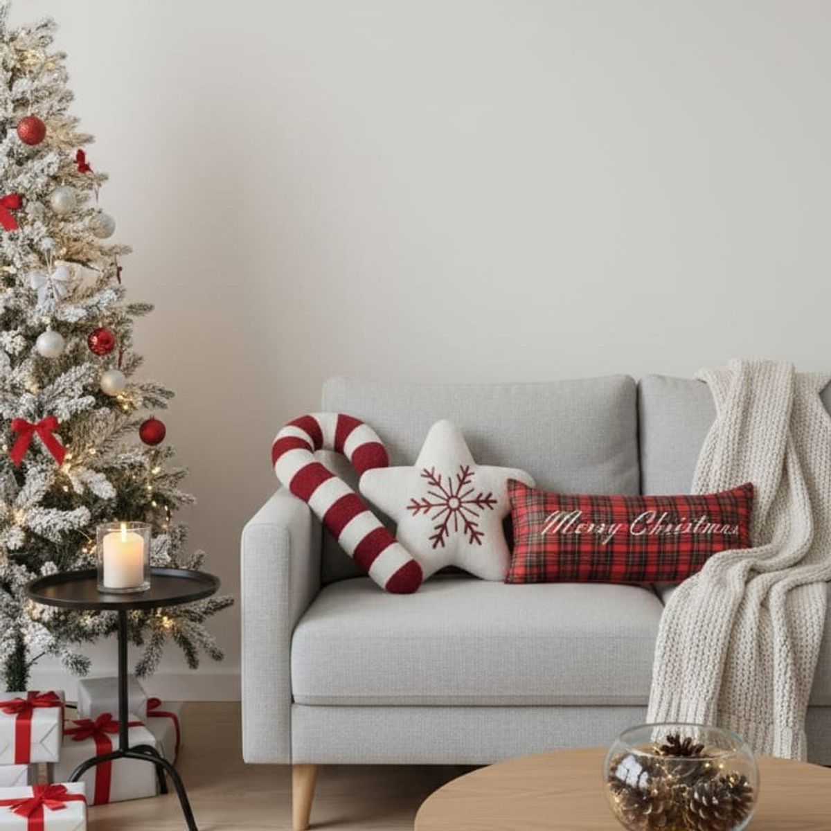 ZALMOHADAS - Pack Deco Navideño “Winter Magic” – 3 Piezas