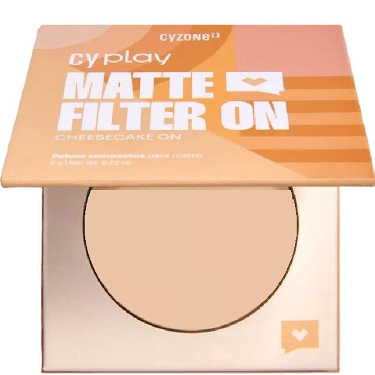 CYZONE - Polvos Compactos Matte Filter On CyPlay - MUFFIN ON