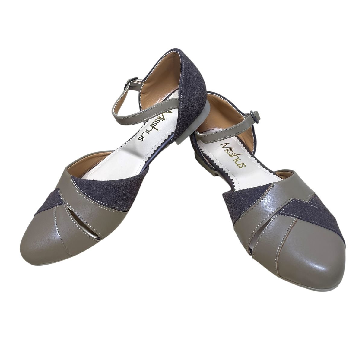 GENERICO - Balerinas Mujer Misshus Greta marron arena