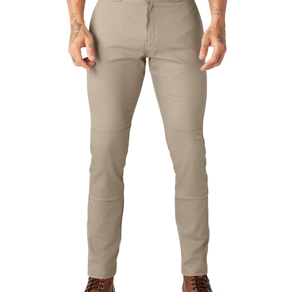 DICKIES - PANTALON DE TRABAJO DICKIES PARA HOMBRE CON BOLSILLOS COLOR ARENA SLIM FIT