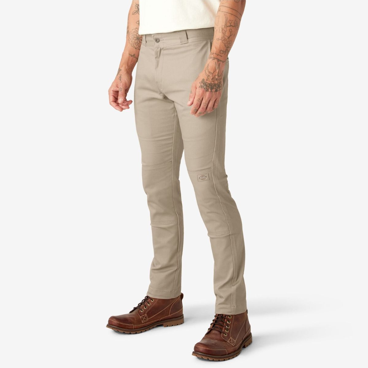 DICKIES - PANTALON DE TRABAJO DICKIES PARA HOMBRE CON BOLSILLOS COLOR ARENA SLIM FIT
