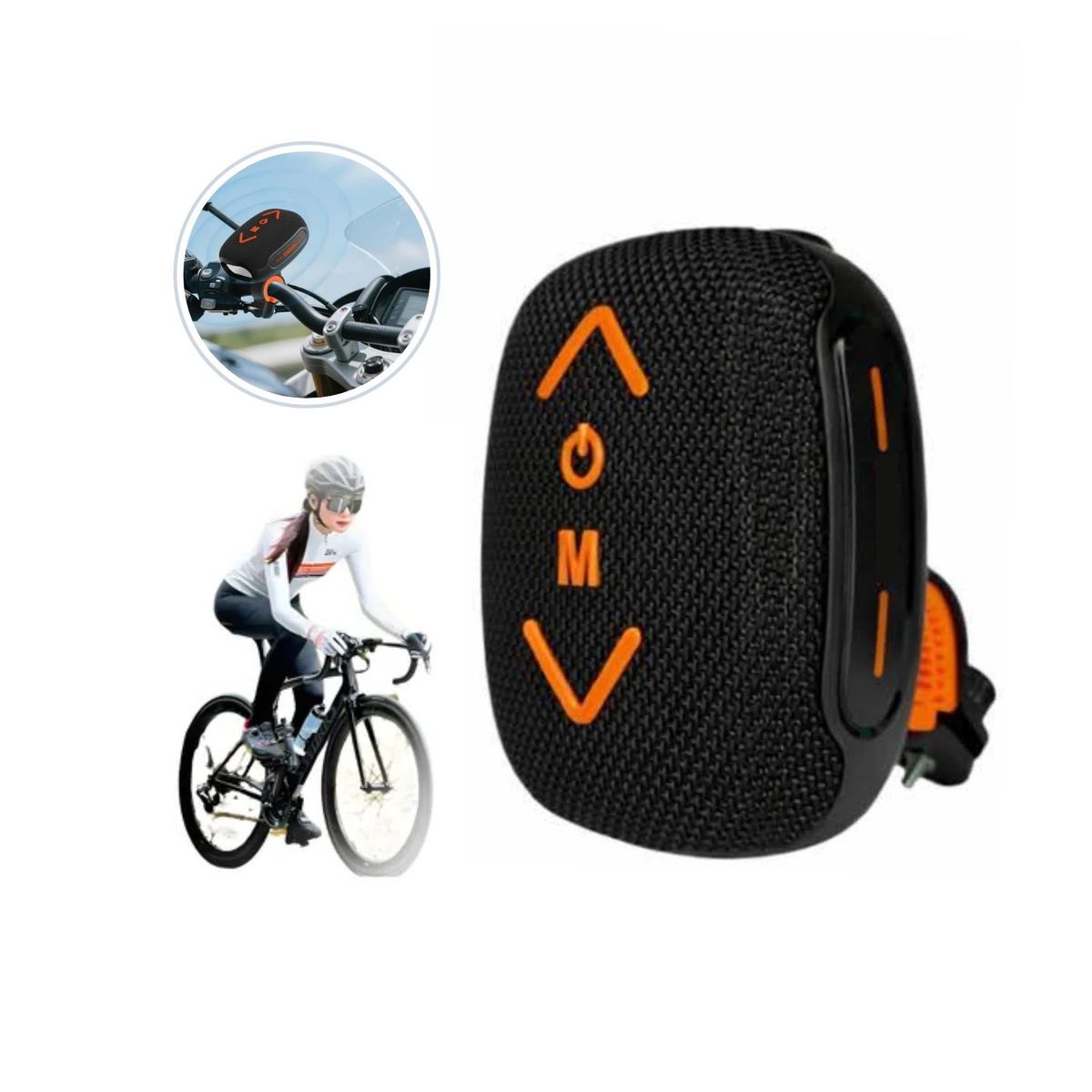 OEM - Parlante Inalambrico para Moto y Bicicleta Portátil KIMISO
