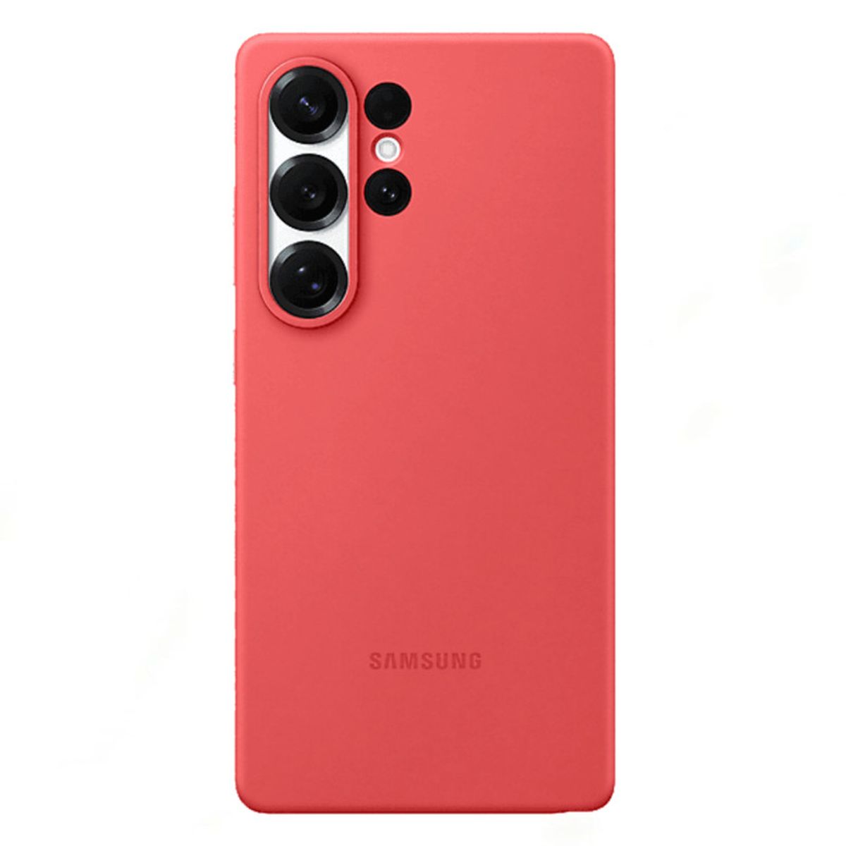 GENERICO - FUNDA SILICONA COMPATIBLE PARA SAMSUNG S25 EDGE - ROJO