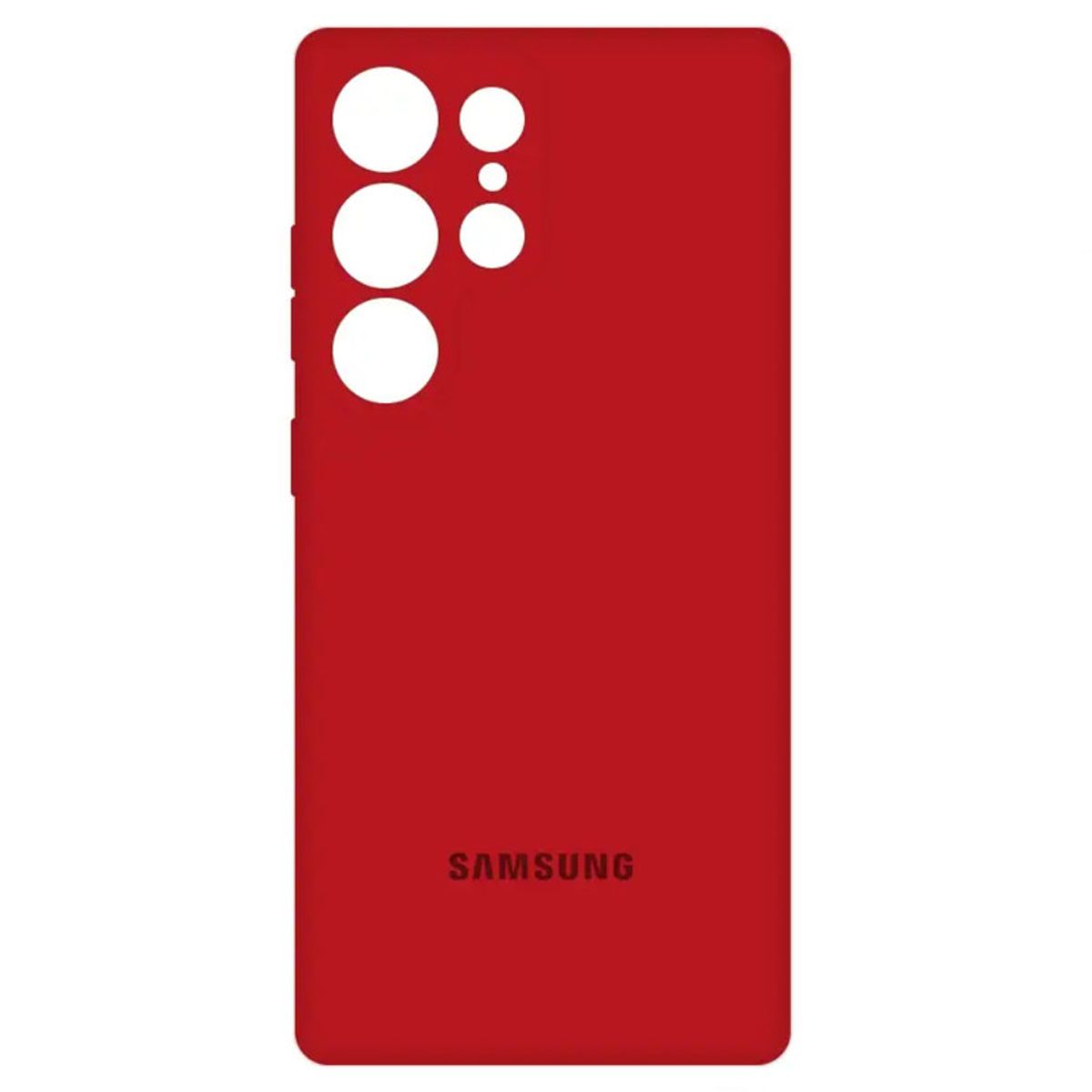 GENERICO - FUNDA SILICONA COMPATIBLE PARA SAMSUNG S25 EDGE - ROJO
