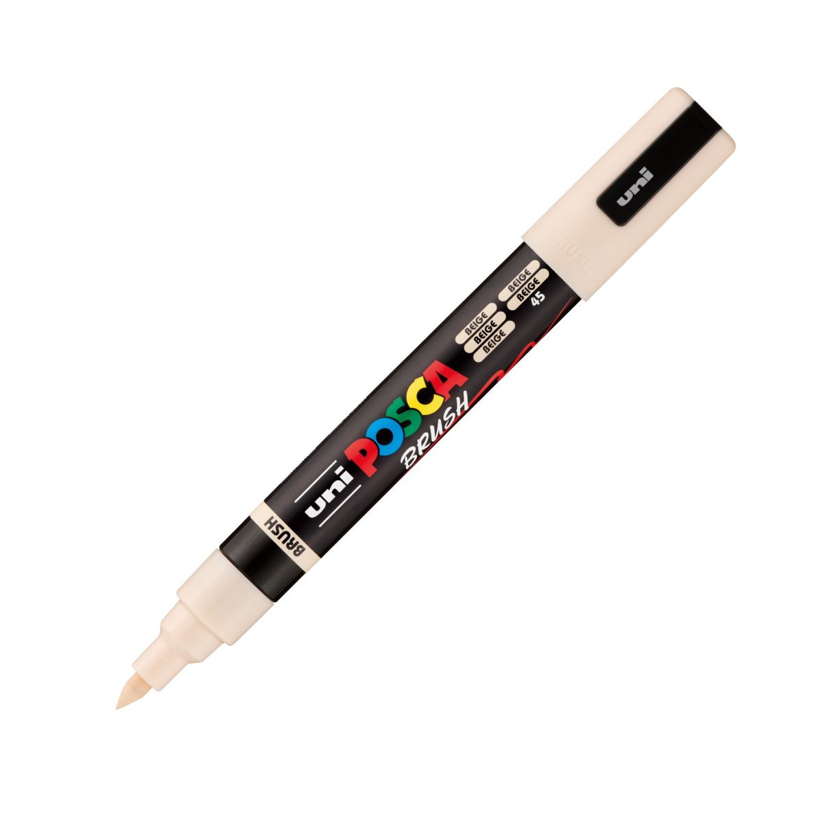 POSCA - POSCA Marcador Punta Brush PC-5BR Beige