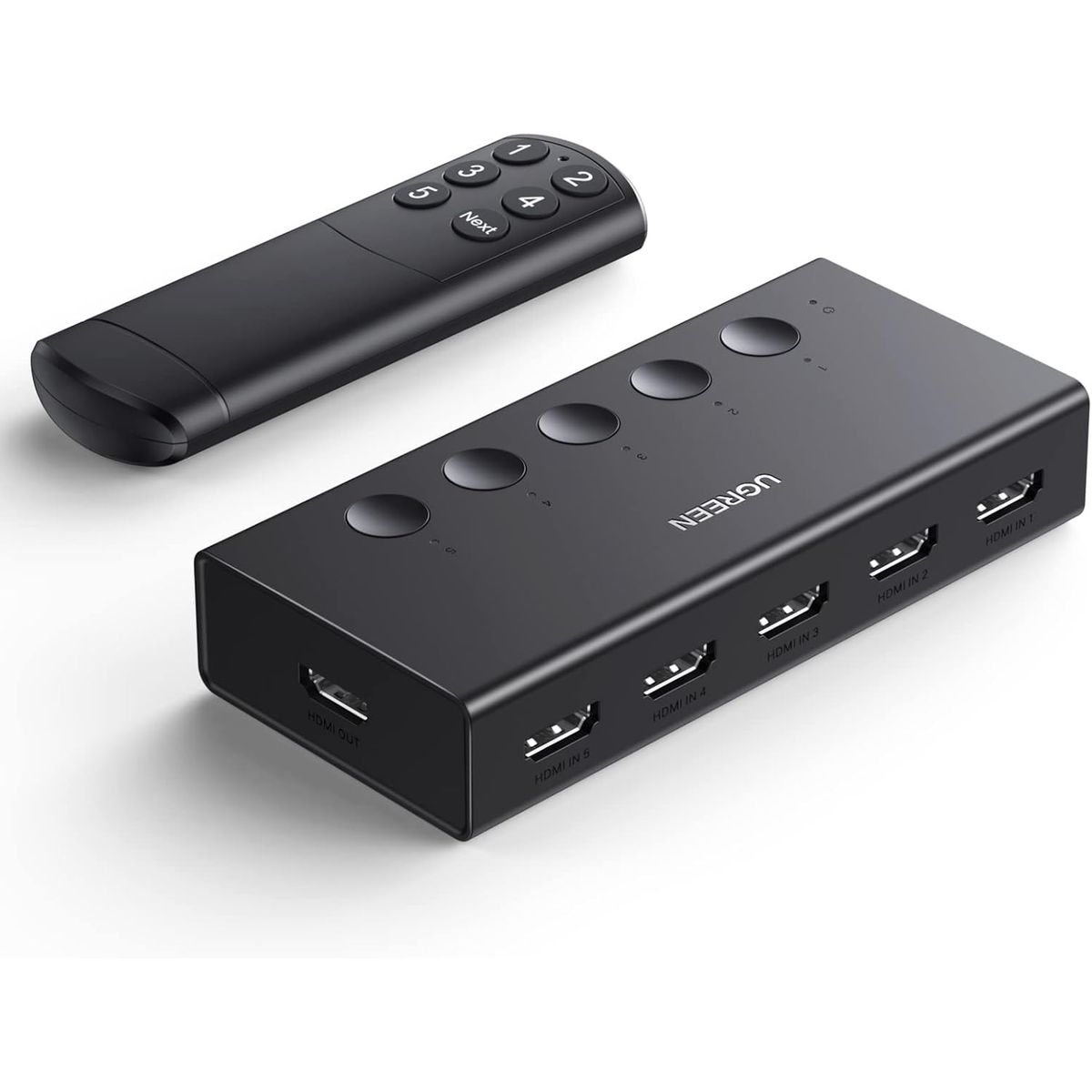 UGREEN - Switch HDMI  5 Entradas 1 Salida 4K@60Hz