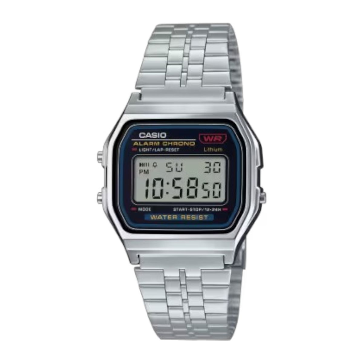 CASIO - A159W-N1DF - RELOJ CASIO UNISEX PLATEADO - CAS-143