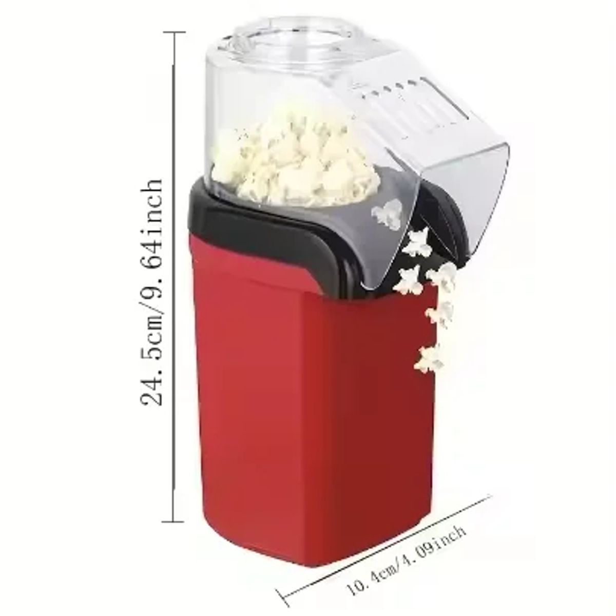 OEM - Maquina de Pop Corn -  Palomitas de Maíz 1200W por Aire Caliente