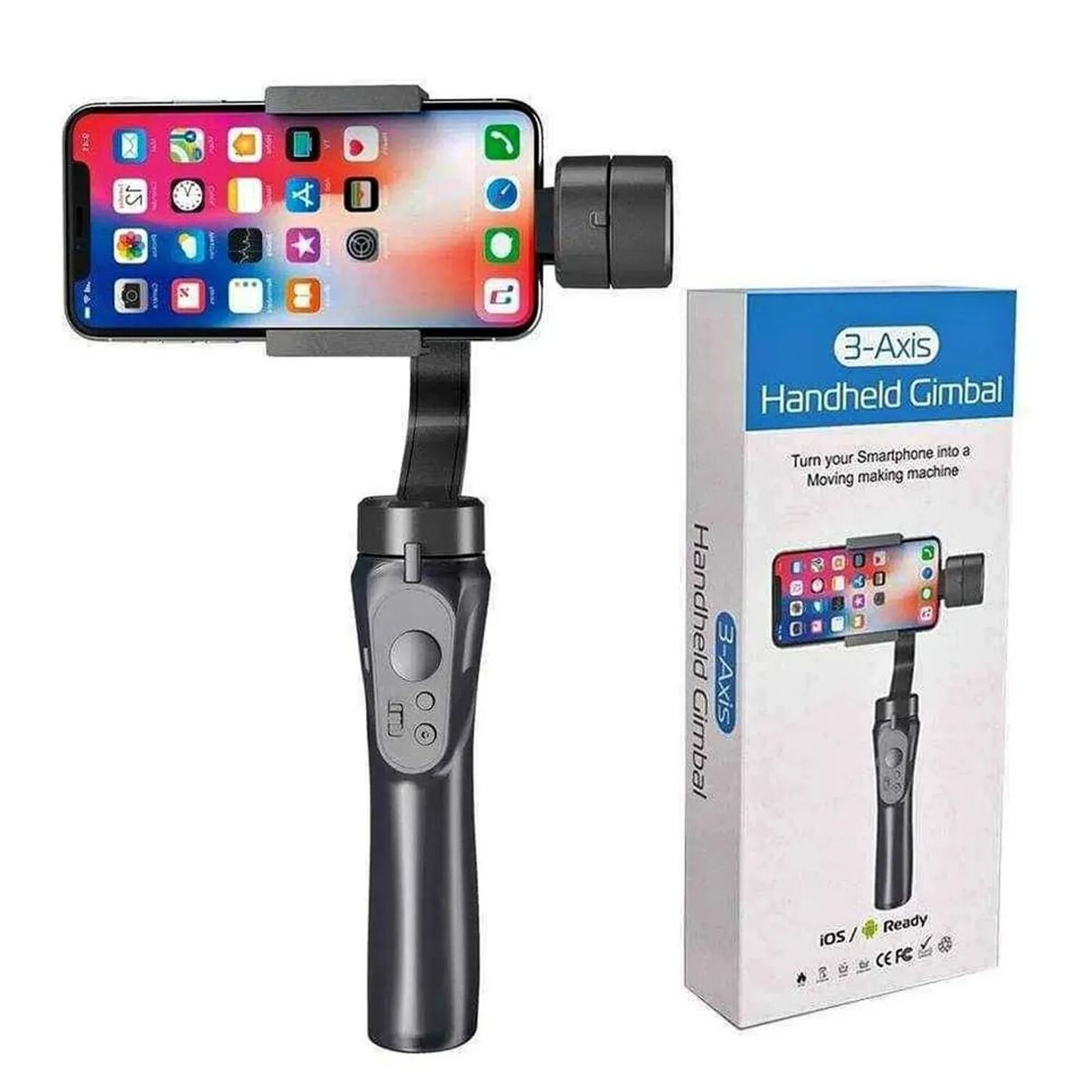 GENERICO - Estabilizador para Celular 3-axis handheld Gimbal