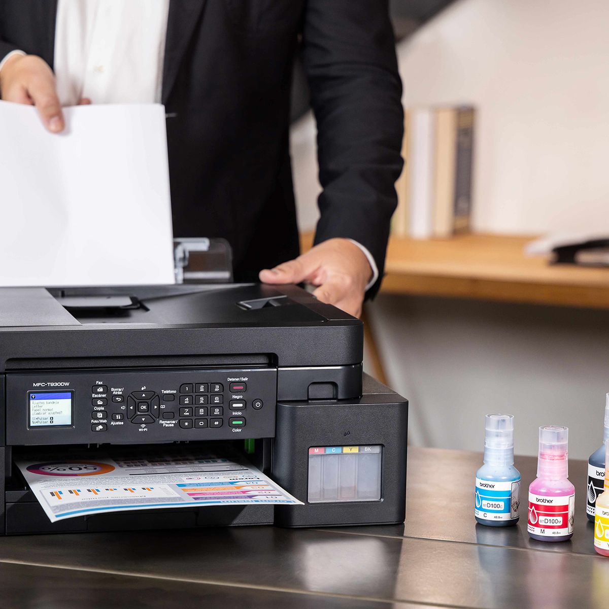 BROTHER - Impresora Brother MFC-T930DW Multifuncional Wifi E Impresión Dúplex