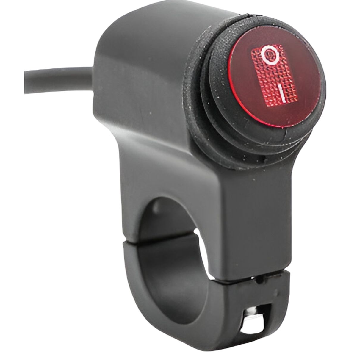 GENERICO - Interruptor De Luz Para Motocicleta Switch De Aluminio Con Led