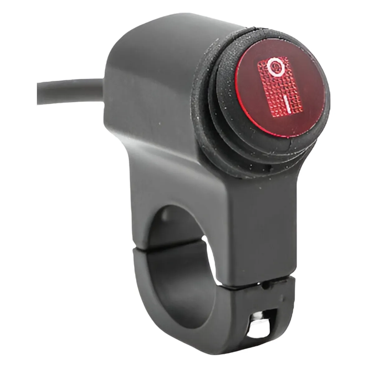 GENERICO - Interruptor De Luz Para Motocicleta Switch De Aluminio Con Led