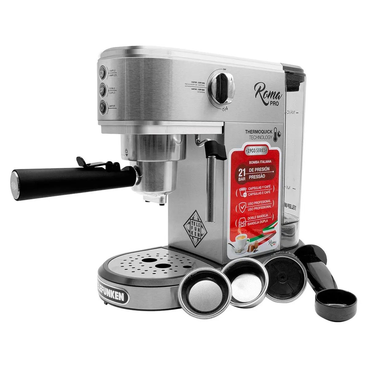 TELEFUNKEN - Cafetera Eléctrica