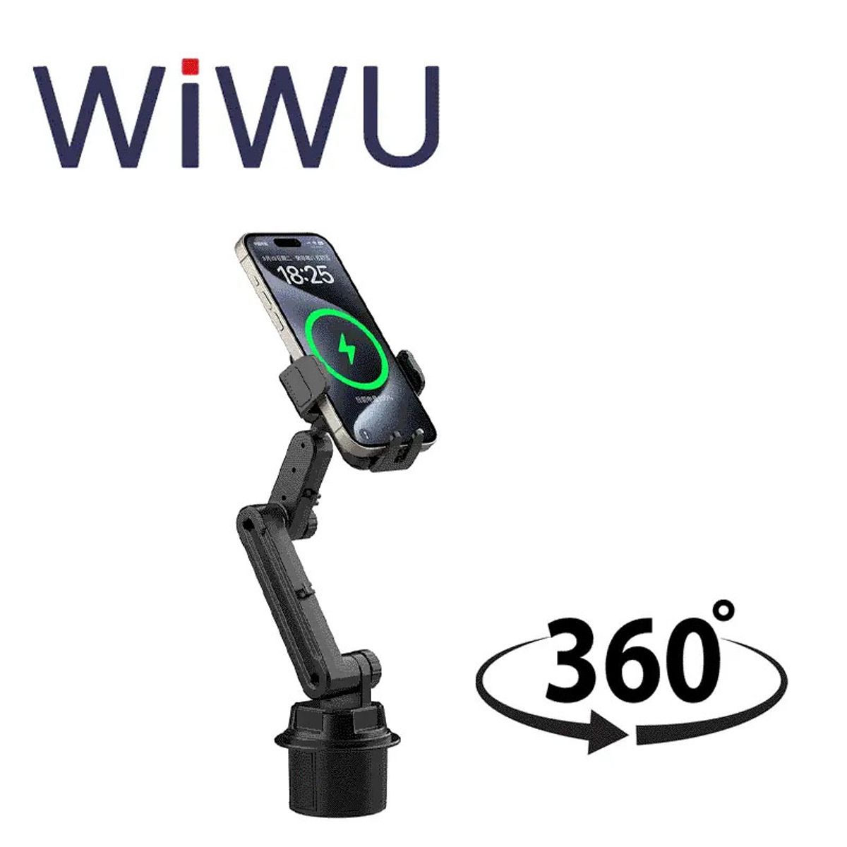 WIWU - HOLDER AUTO WIWU WI-CH059 VASO NEGRO