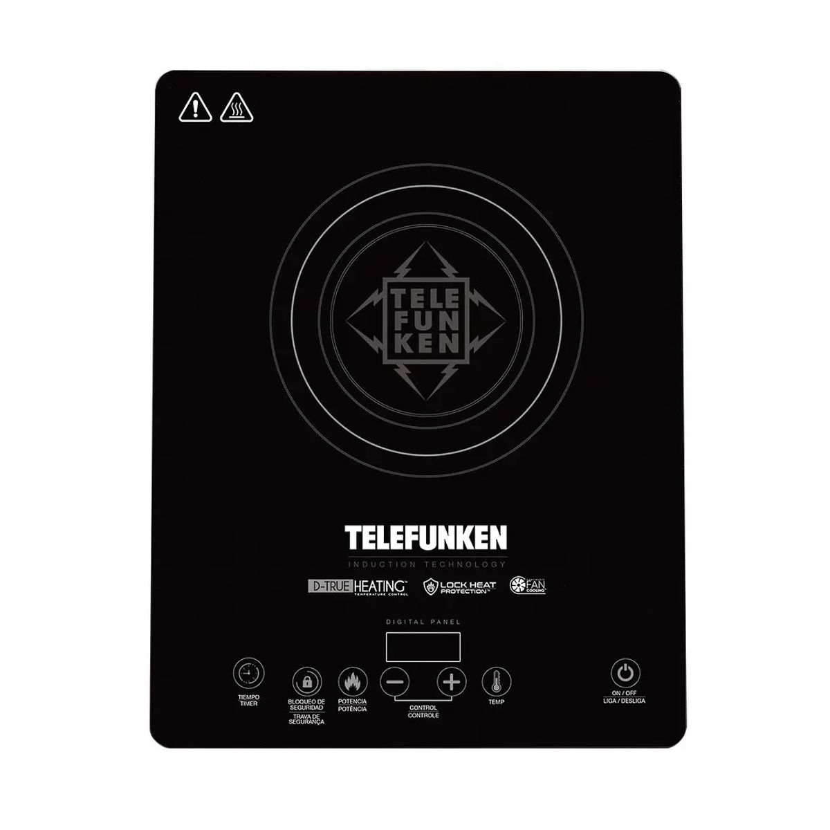 TELEFUNKEN - Anafe Eléctrico Digital TELEFUNKEN