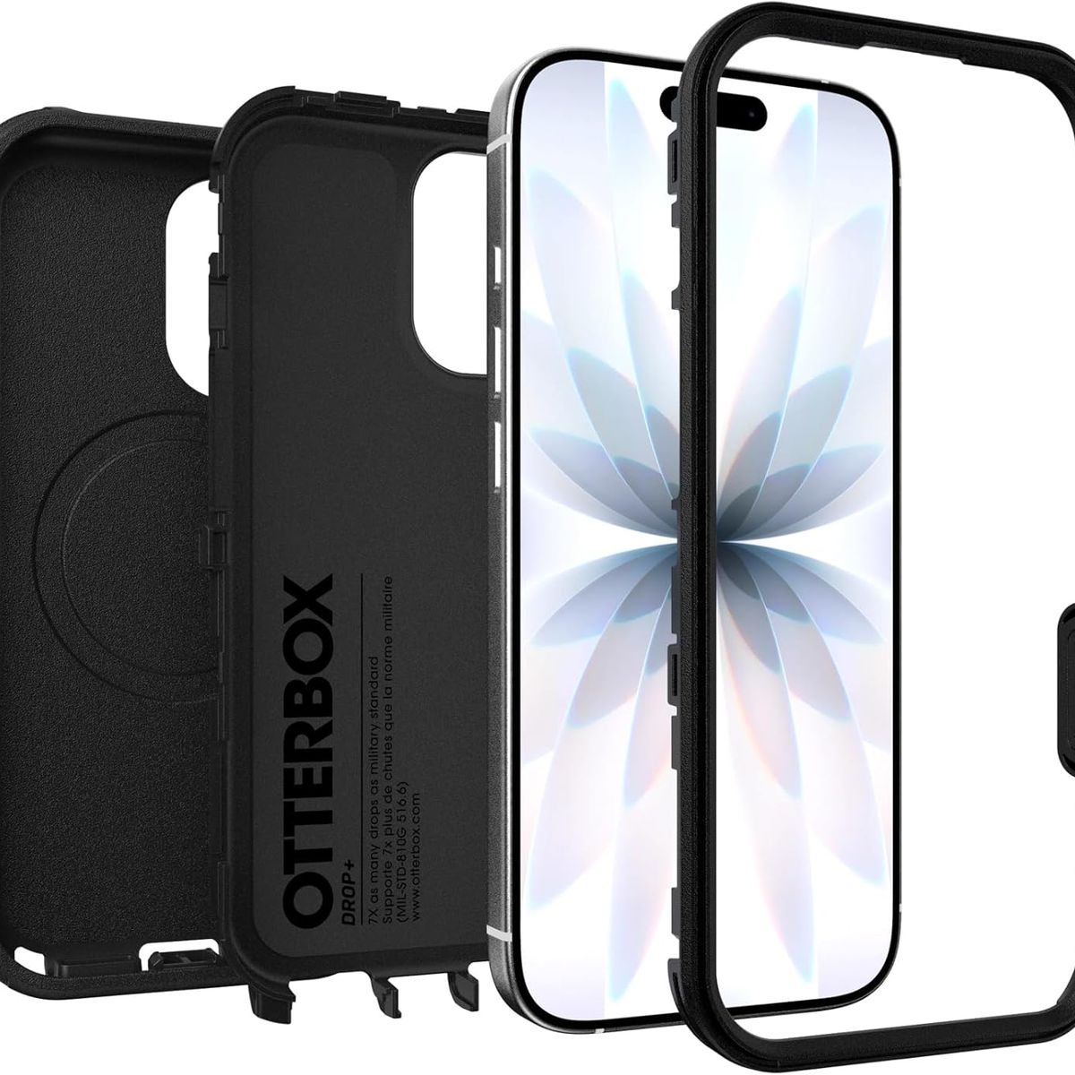 OTTERBOX - Funda Otterbox Defender Magsafe Antigolpe para iPhone 17 - Negro