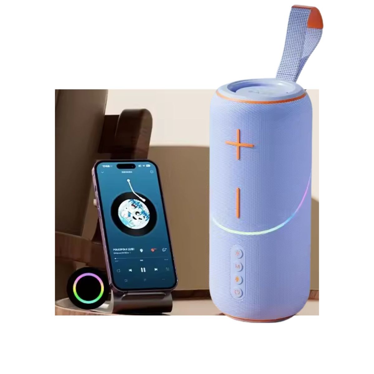 GENERICO - Parlante Bluetooth Kimiso Recargable Portátil