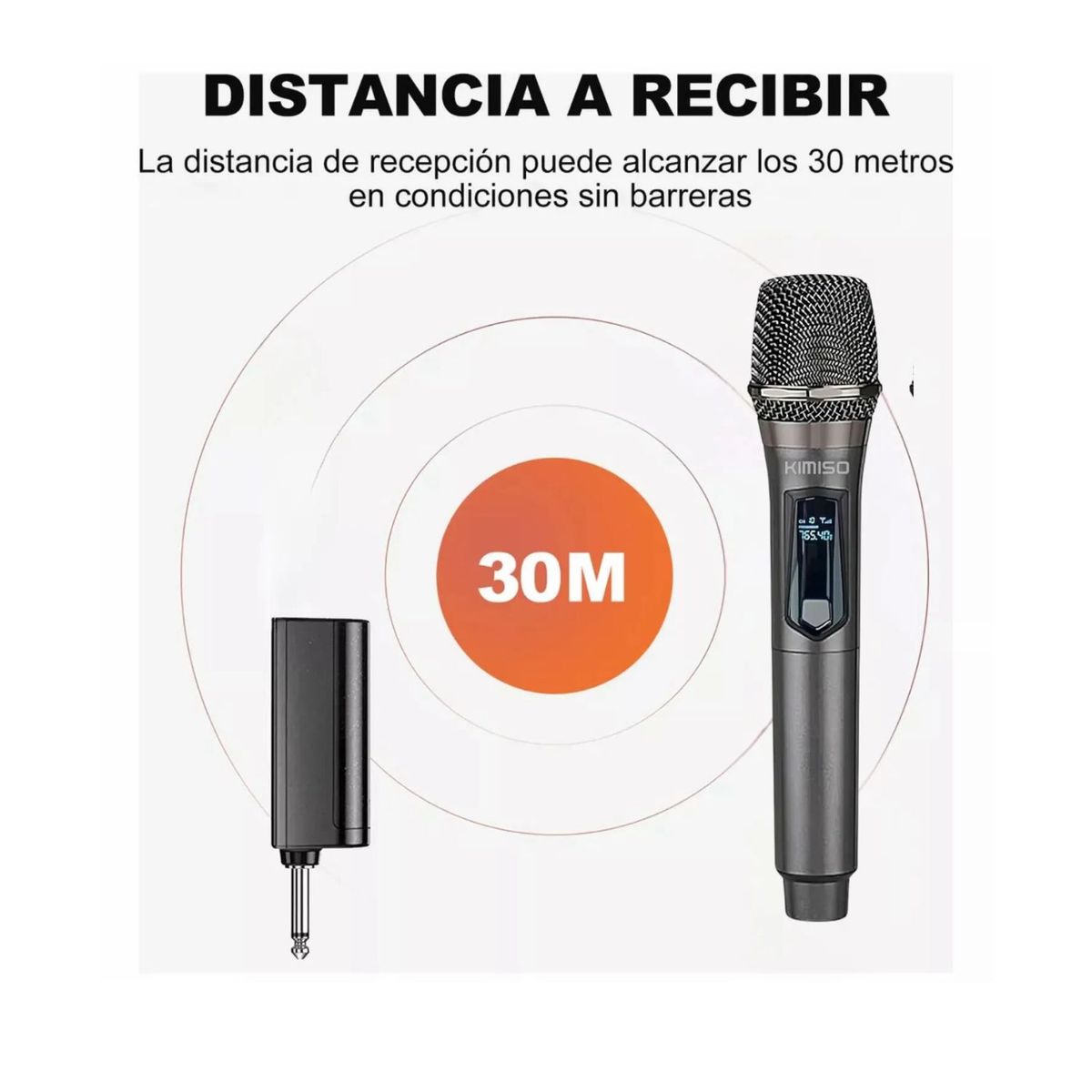 ROHS - MICROFONO PROFESIONAL ULTRA INALAMBRICO UHF KMS-902MC