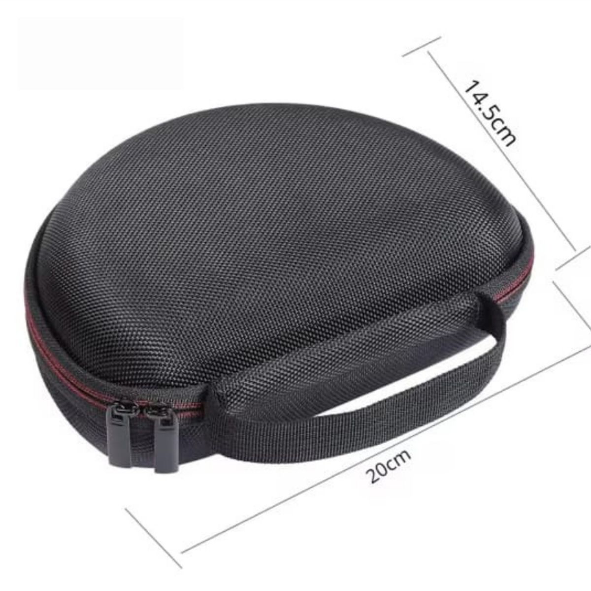 GENERICO - Estuche Rígido Protector para Audífonos Over-Ear Plegables - Portátil y Resistente a Golpes