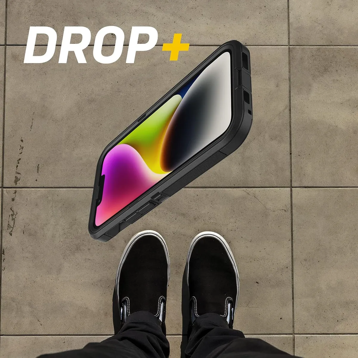 OTTERBOX - Funda Otterbox Defender Magsafe Antigolpe para iPhone 13 /14 - Negro