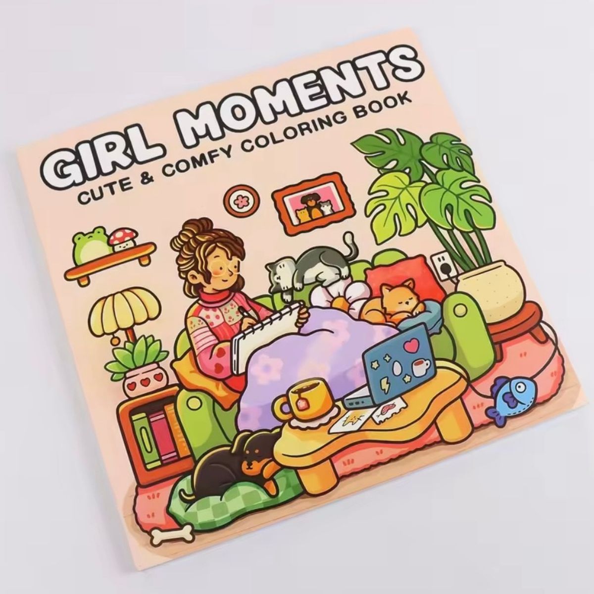 GENERICO - Girl Moments Libro para colorear