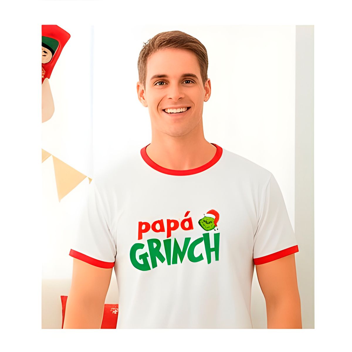 NACIONAL - Pijama Manga Corta Familia Grinch