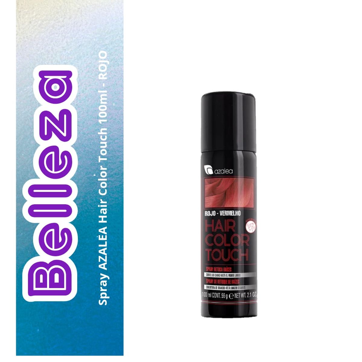 GENERICO - Retoque de Raiz en Spray AZALEA - Hair Color Touch 100ml