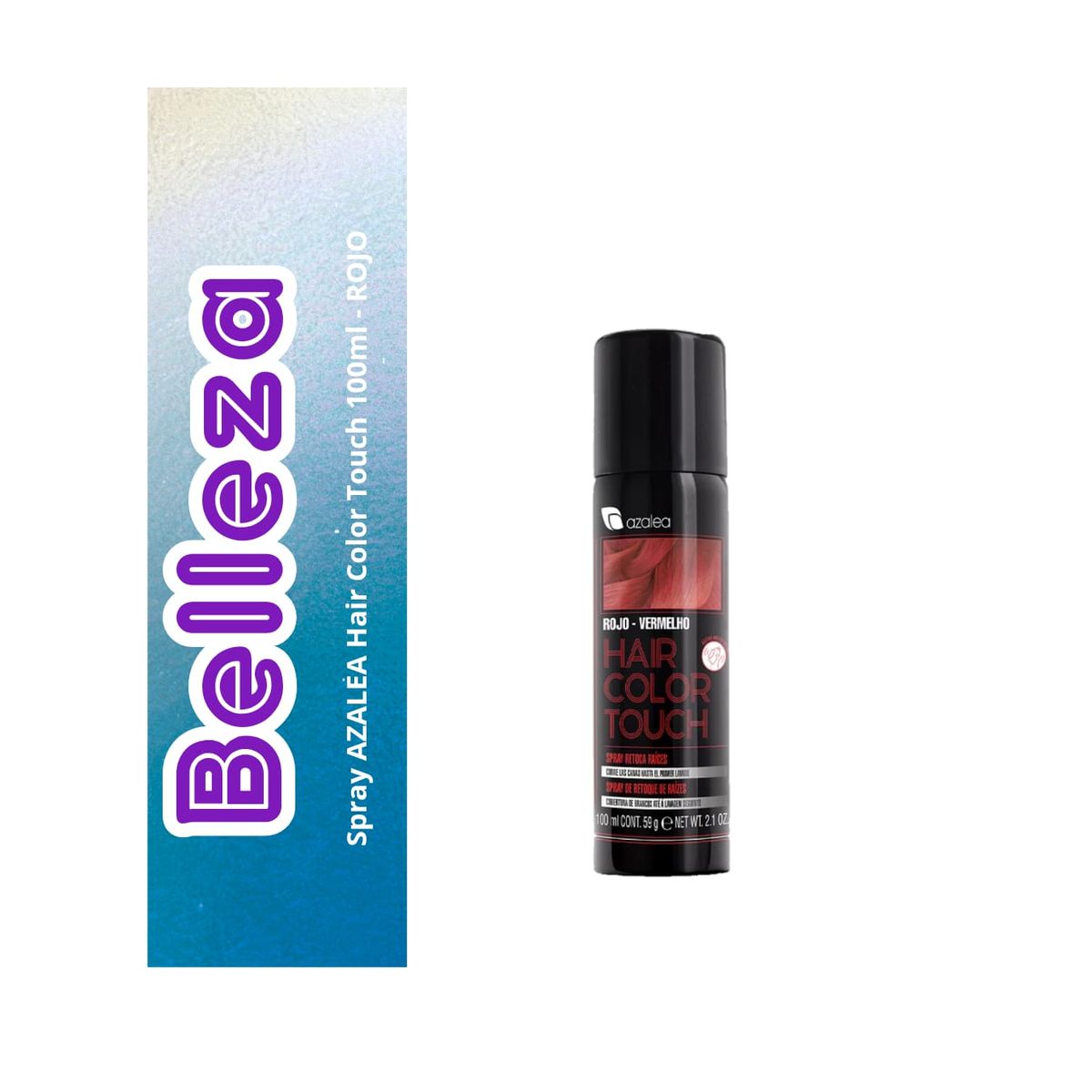 GENERICO - Retoque de Raiz en Spray AZALEA - Hair Color Touch 100ml