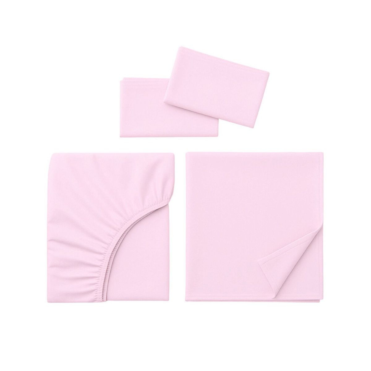 GENERICO - JUEGO DE SÁBANAS QUEEN ALGODÓN