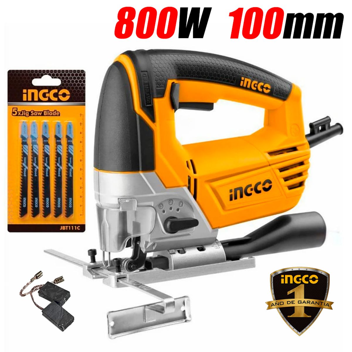 INGCO TOOLS - Sierra Caladora Industrial Ingco JS80028 800W 100mm