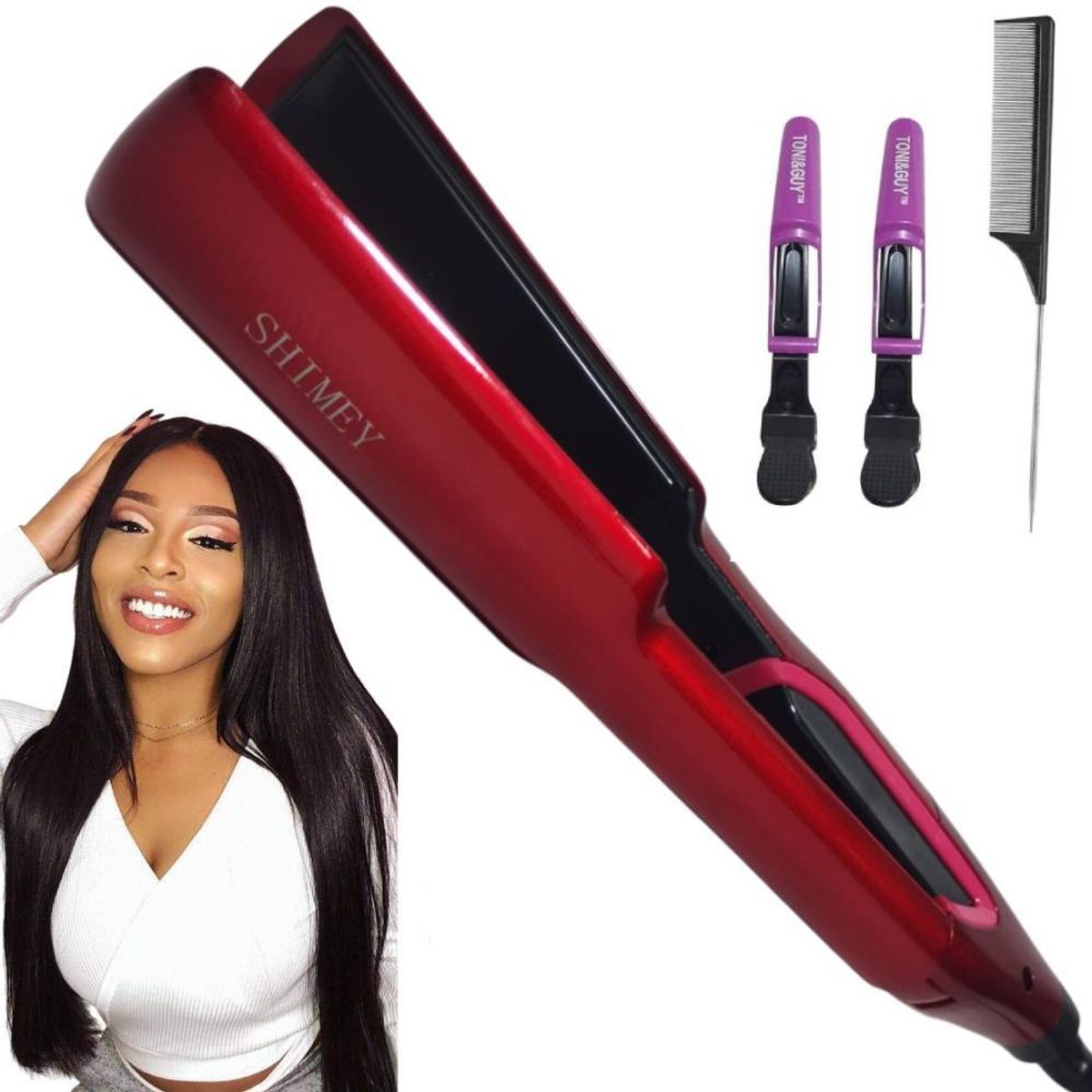 GENERICO - Plancha Laceadora de cabello Shimey