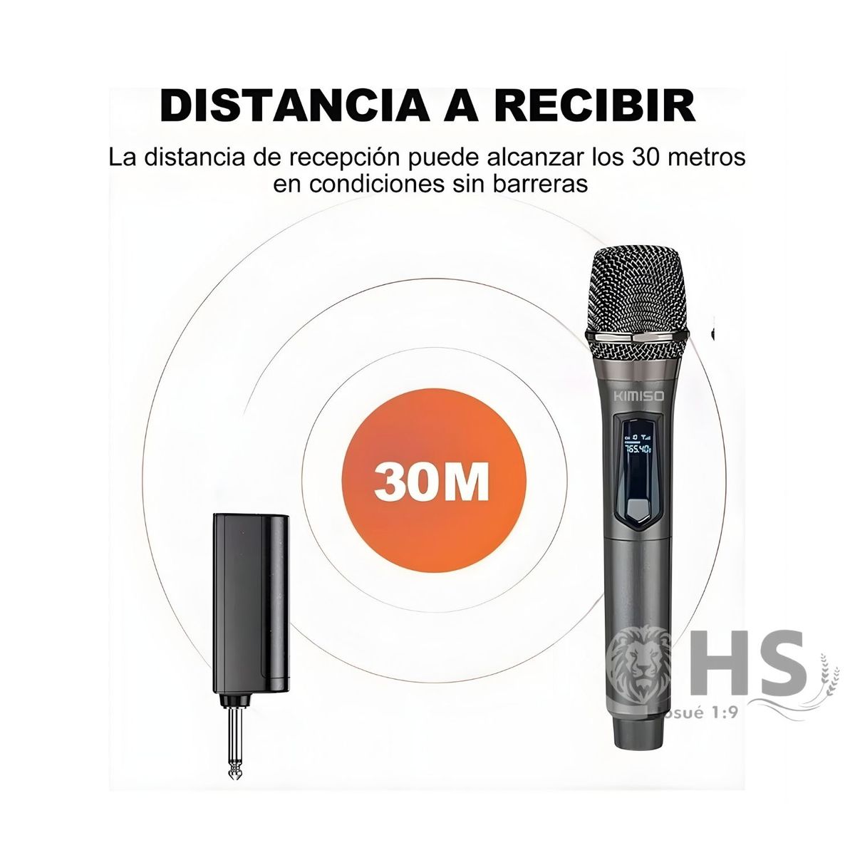 OEM - Microfono KARAOKE Prfesional UHF Kimiso  KMS-902MC