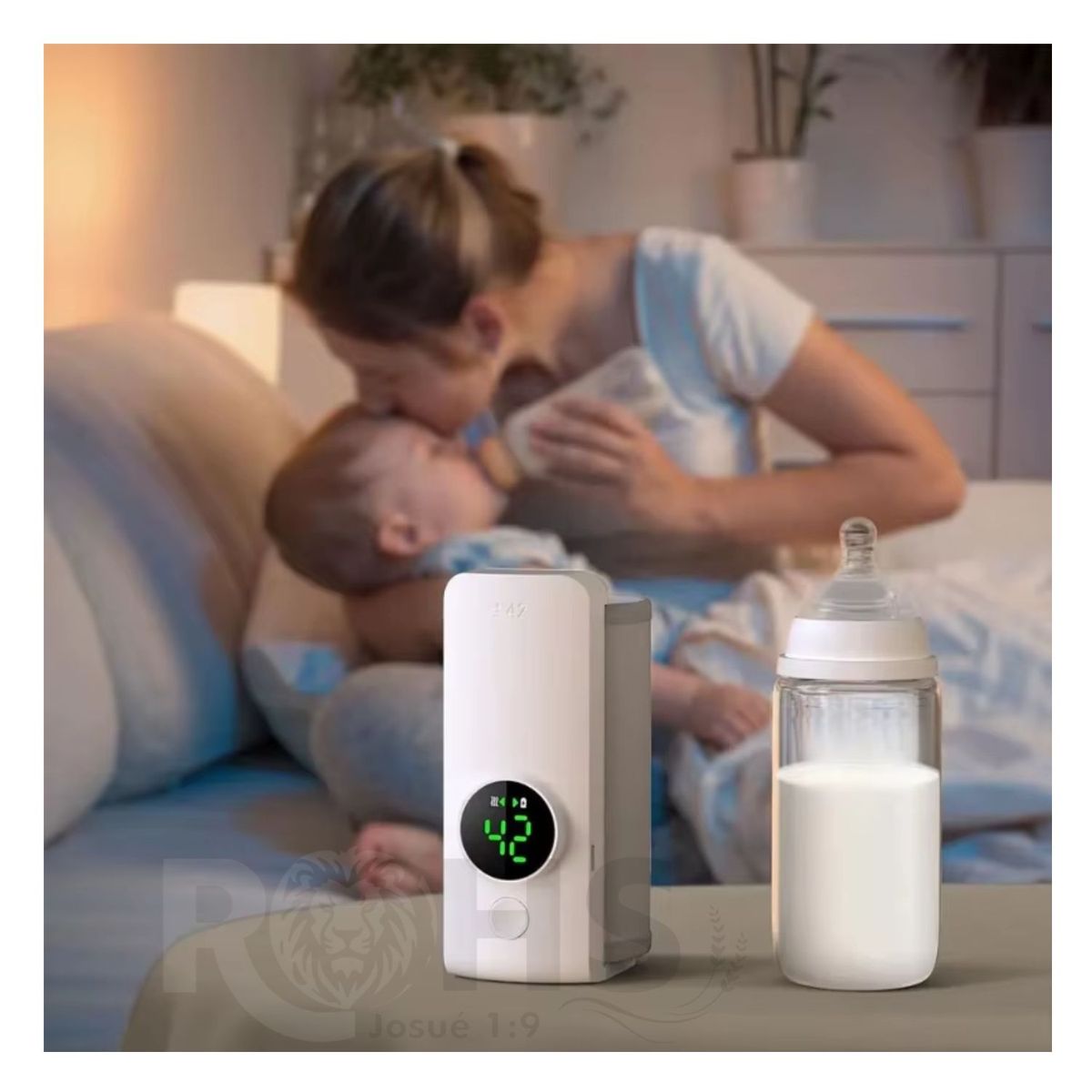 OEM - Calentador de Biberon Portátil Recargable , Ajuste de temperatura de 6 niveles