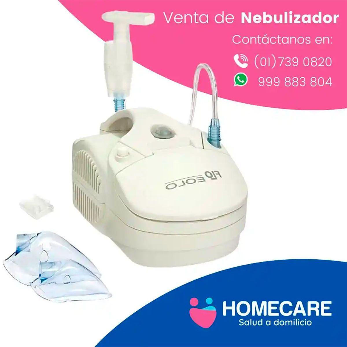 HOMECARE - NEBULIZADOR MODELO EOLO MARCA CAMI