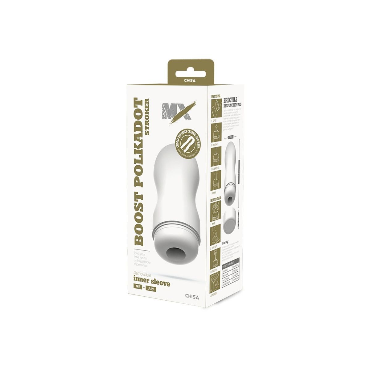 CHISA - Masturbador Masculino Boost Polkadot Stroker