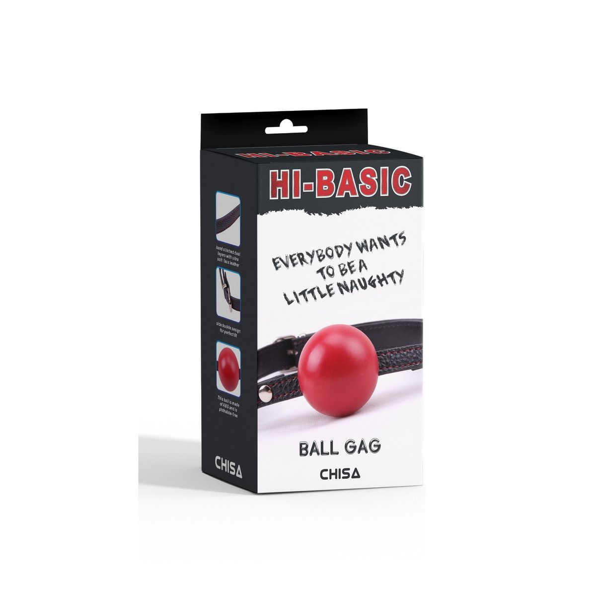 CHISA - Mordaza Forma de Bola GAG HI BASIC CHISA