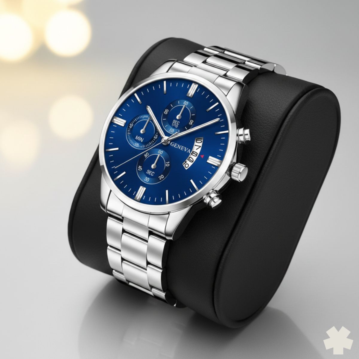 GENERICO - Reloj Acero & Zafiro Imponiendo Estilo