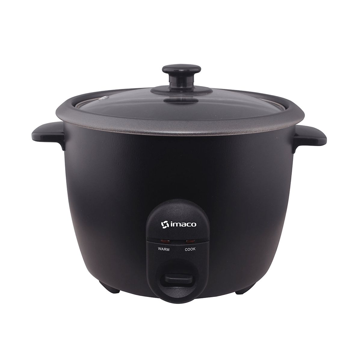 IMACO - Olla arrocera 1.8 litros color Negro RC18N Imaco
