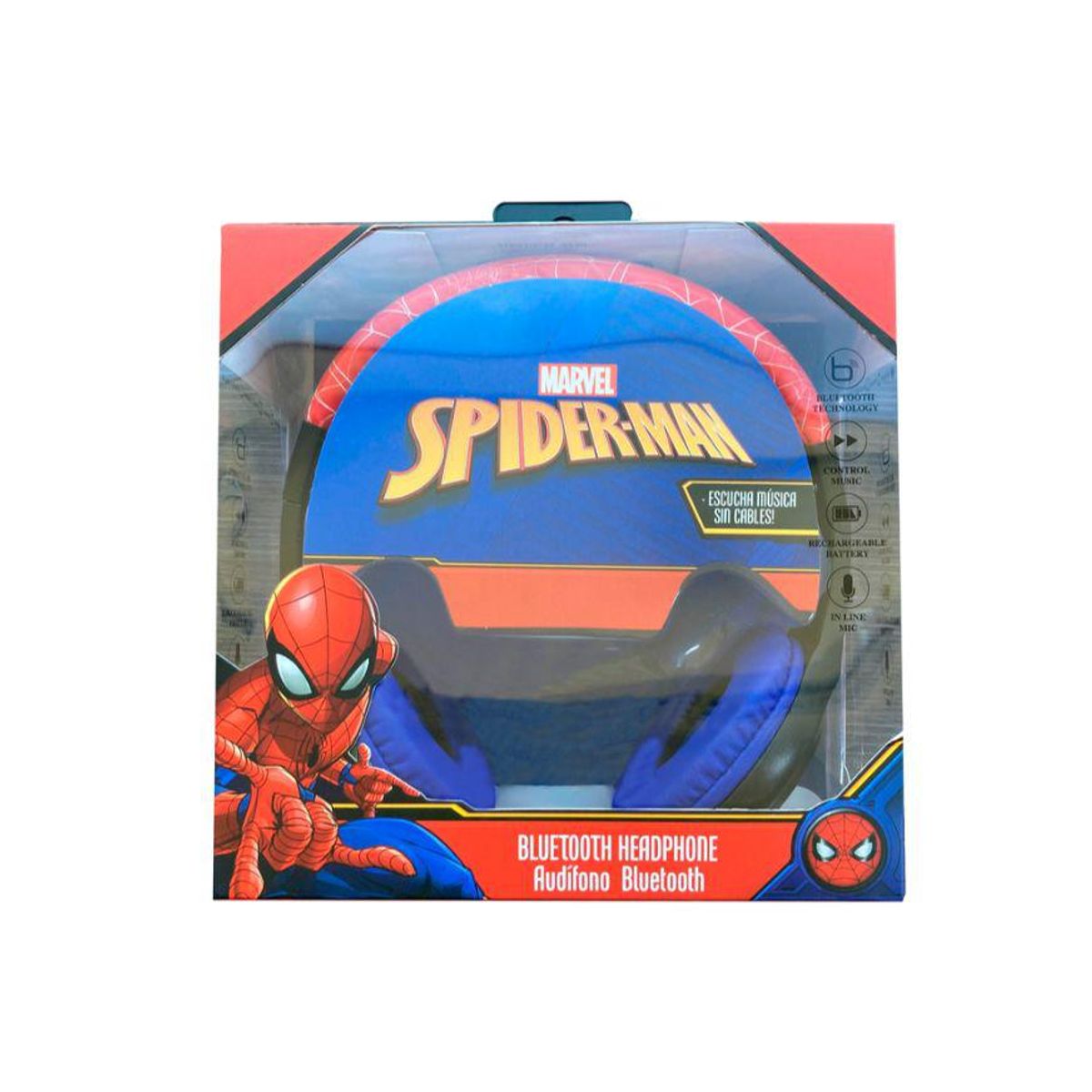 MARVEL - Audífonos Bluetooth Spiderman Marvel