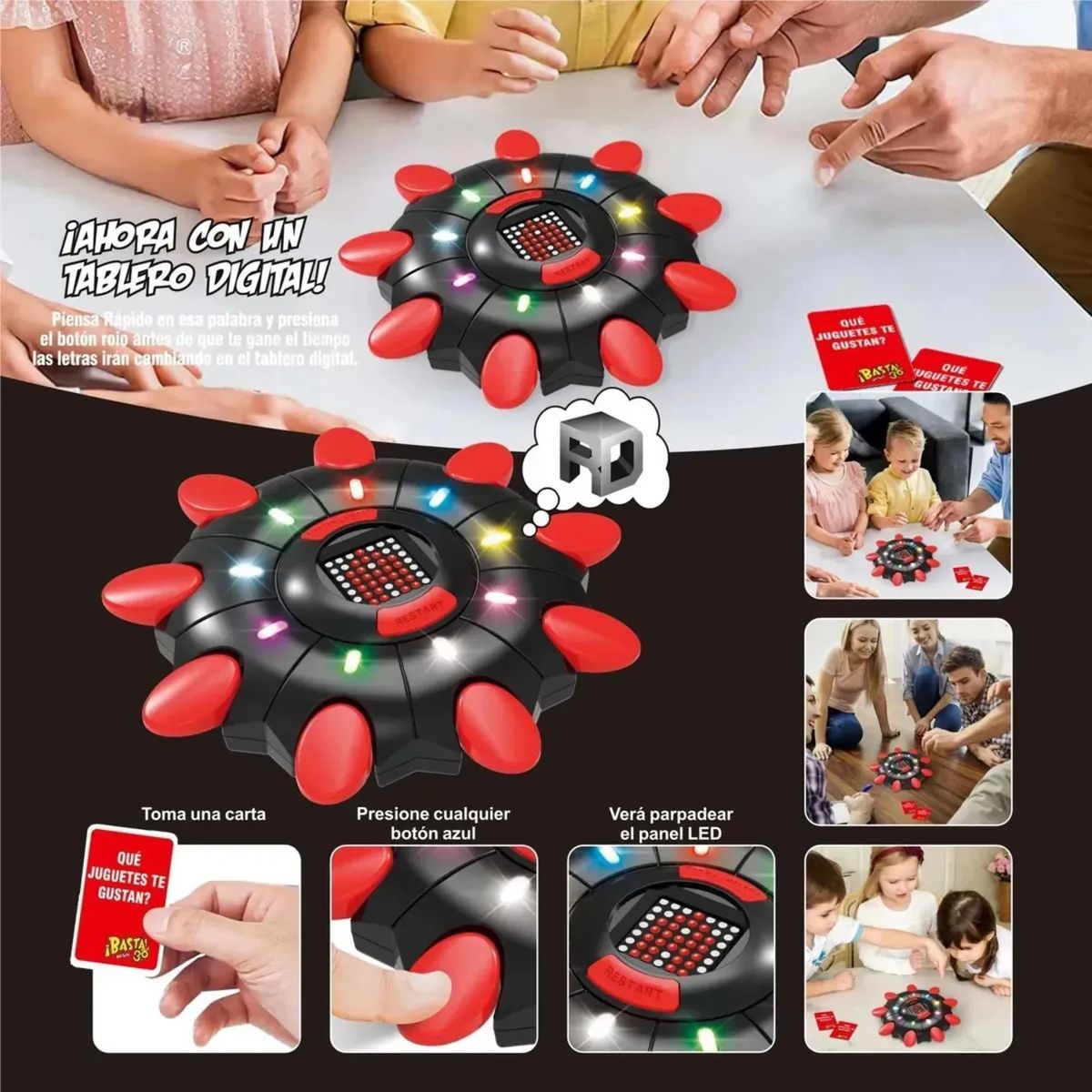 OEM - Juego De Mesa Basta 3.0 Español Familiar