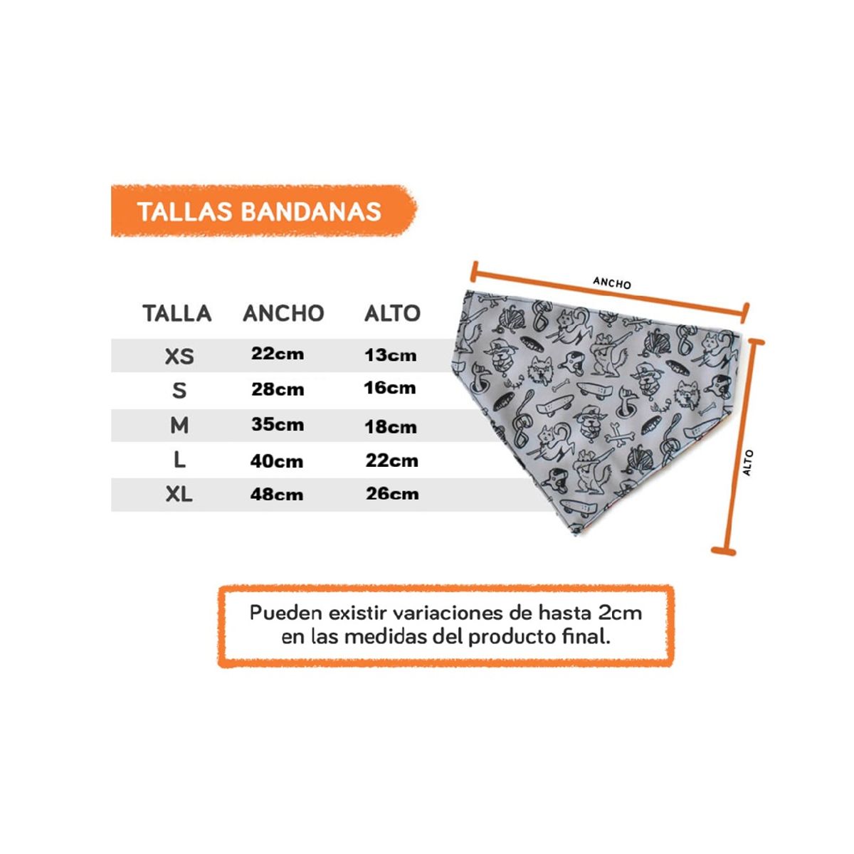 GENERICO - Bandana navideña para mascotas perros y gatos talla XS