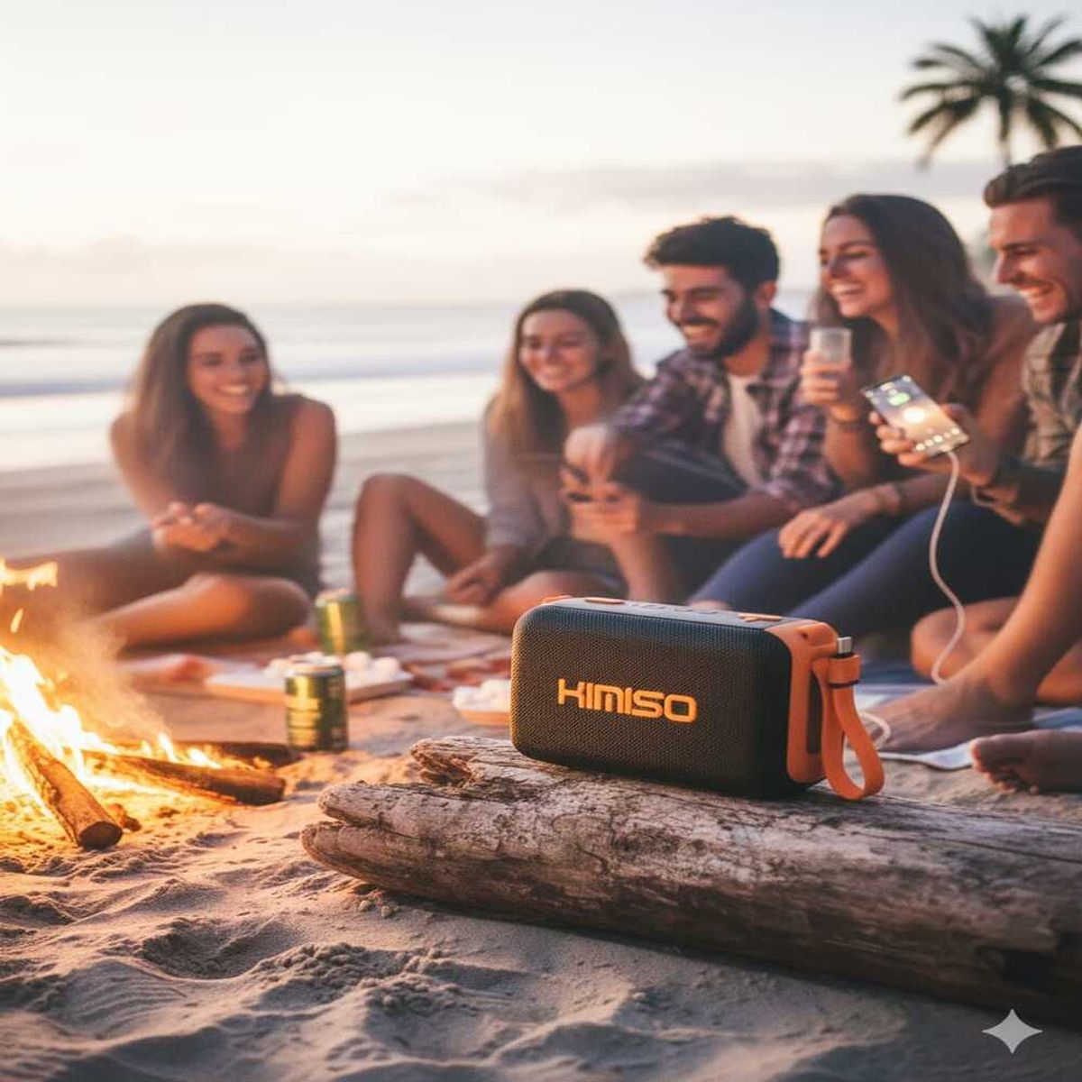 GENERICO - Parlante Inalámbrico Recargable Con Power Bank