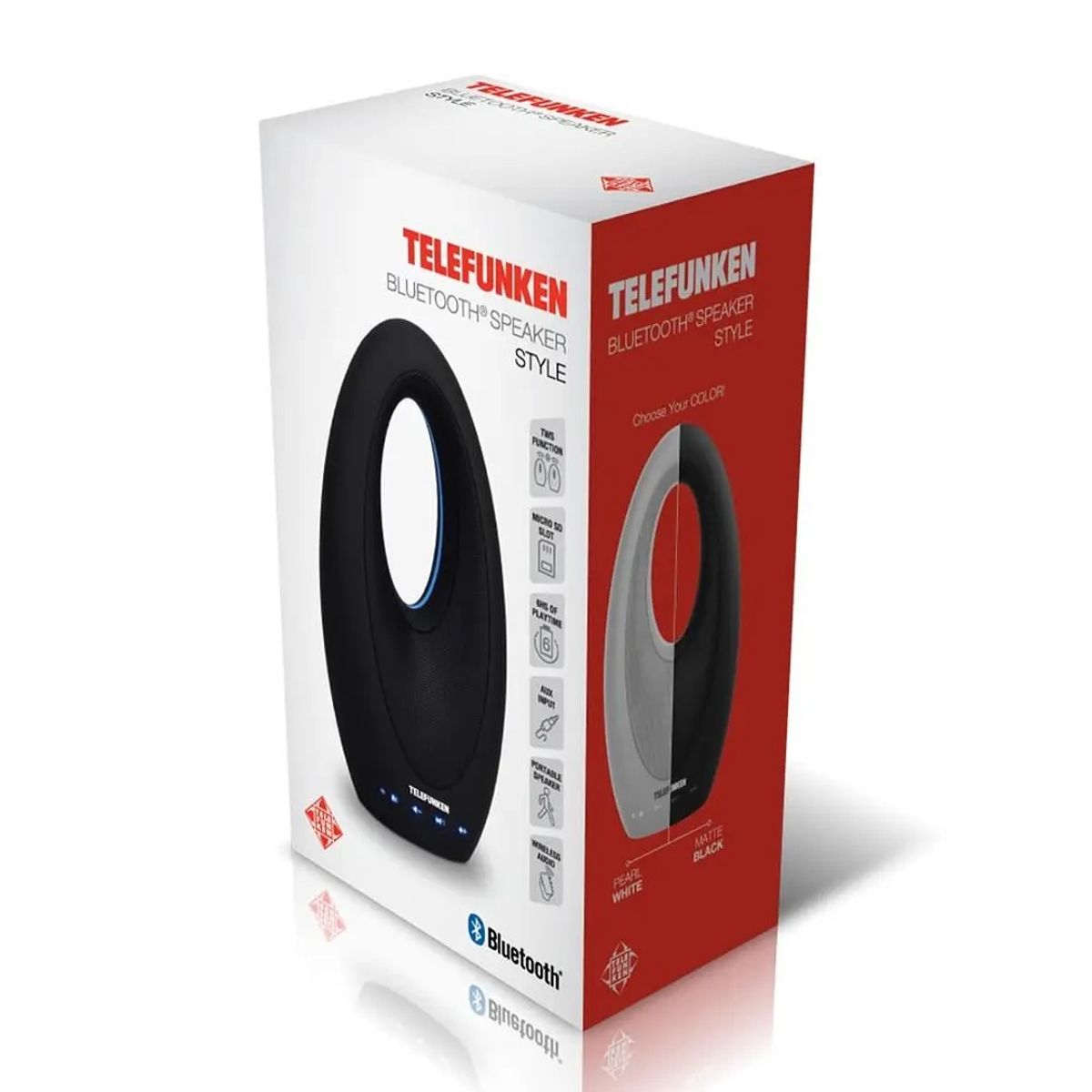 TELEFUNKEN - Parlante Portátil Bluetooth TELEFUNKEN