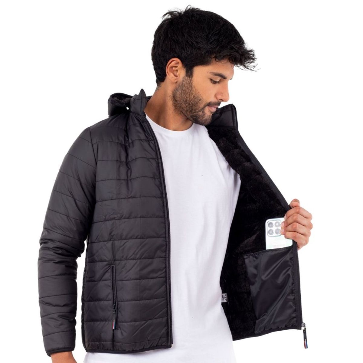 JUSTO - CASACA PARA HOMBRE  - ACOLCHADO SLIM FIT