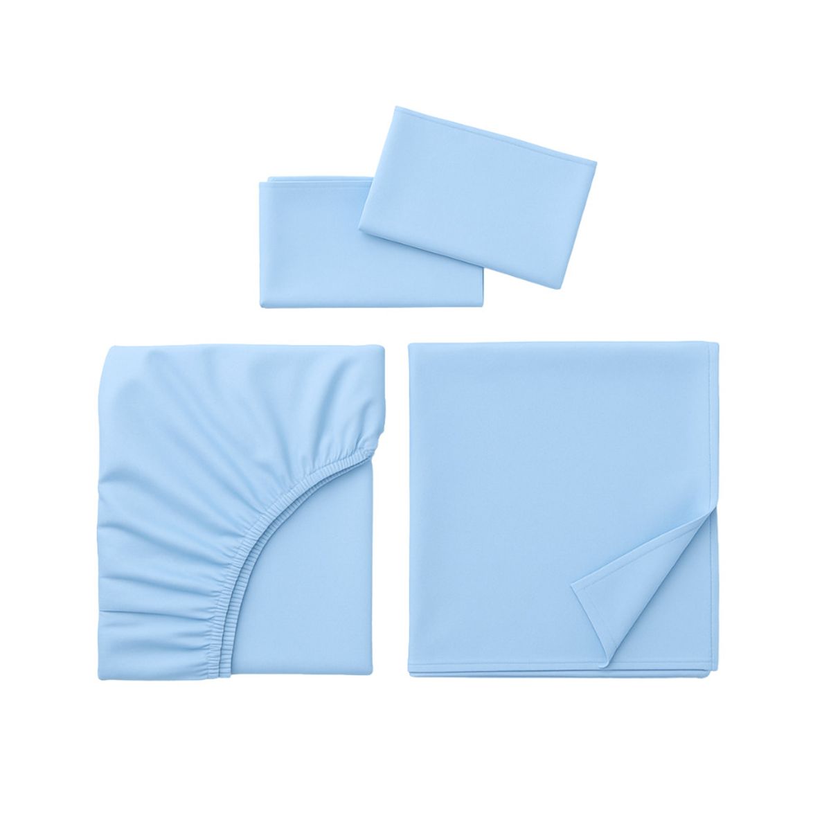 GENERICO - JUEGO DE SÁBANAS QUEEN ALGODÓN PLUS SIZE